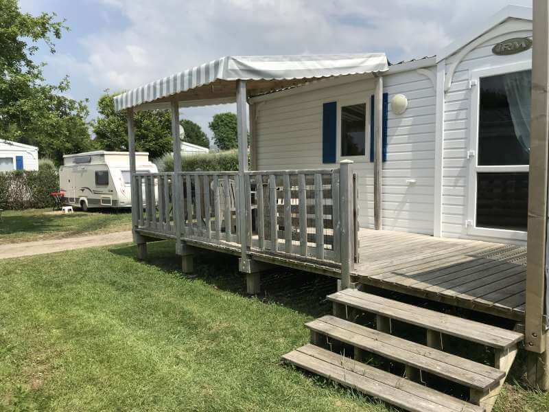 Le mobil home pour 4 perdonne au camping fouesnant