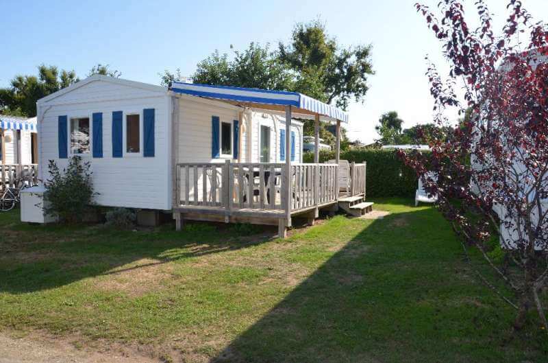 Un mobil home pour 5 personnes à Fouesnant