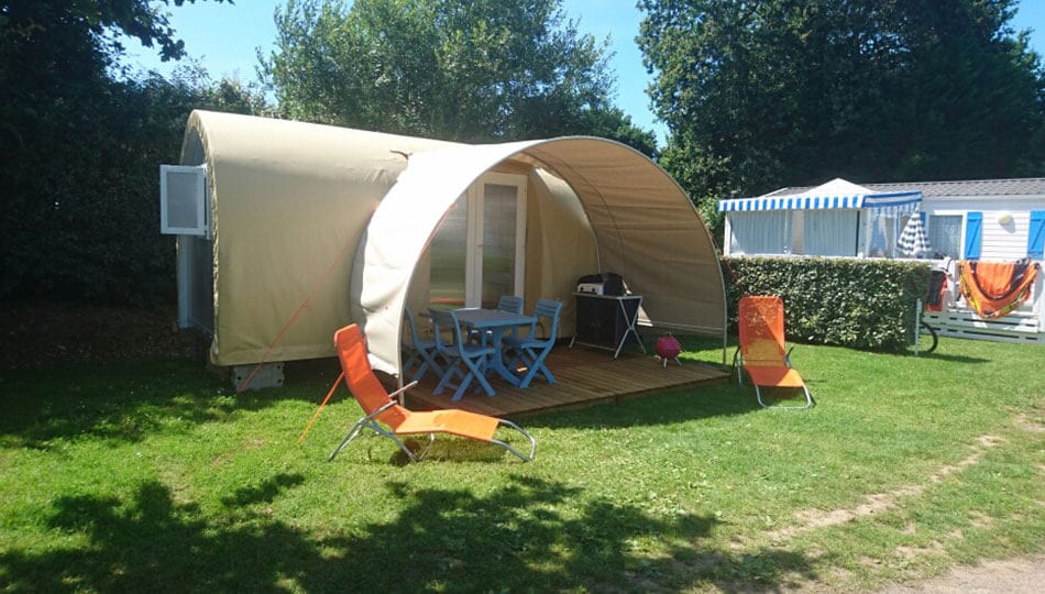 location tente lodge fouesnant