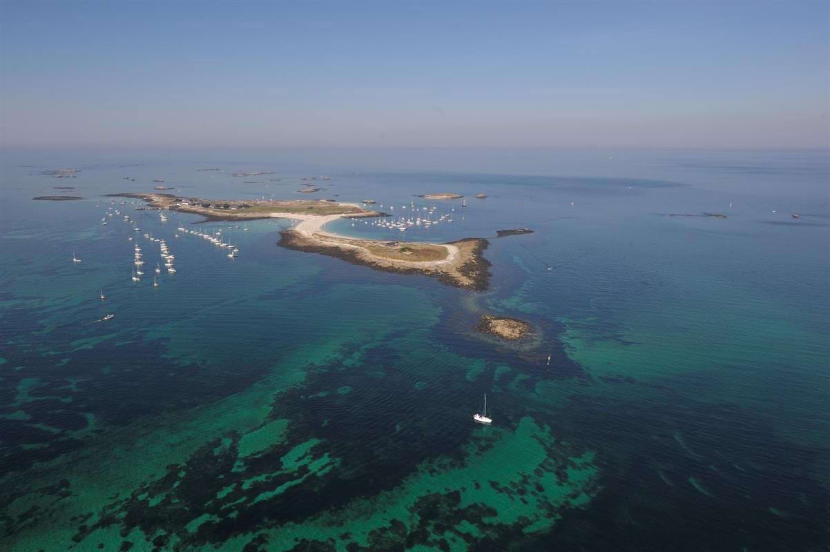 Les iles Glénan près du camping Kervastard
