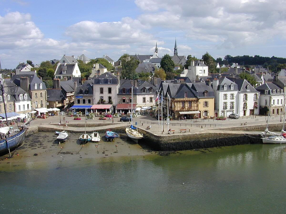 port Saint-Goustan à Auray près du camping 3 étoiles Kervastard