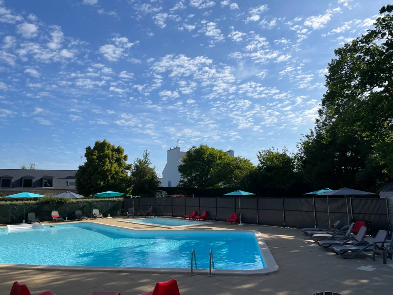 piscine camping fouesnant
