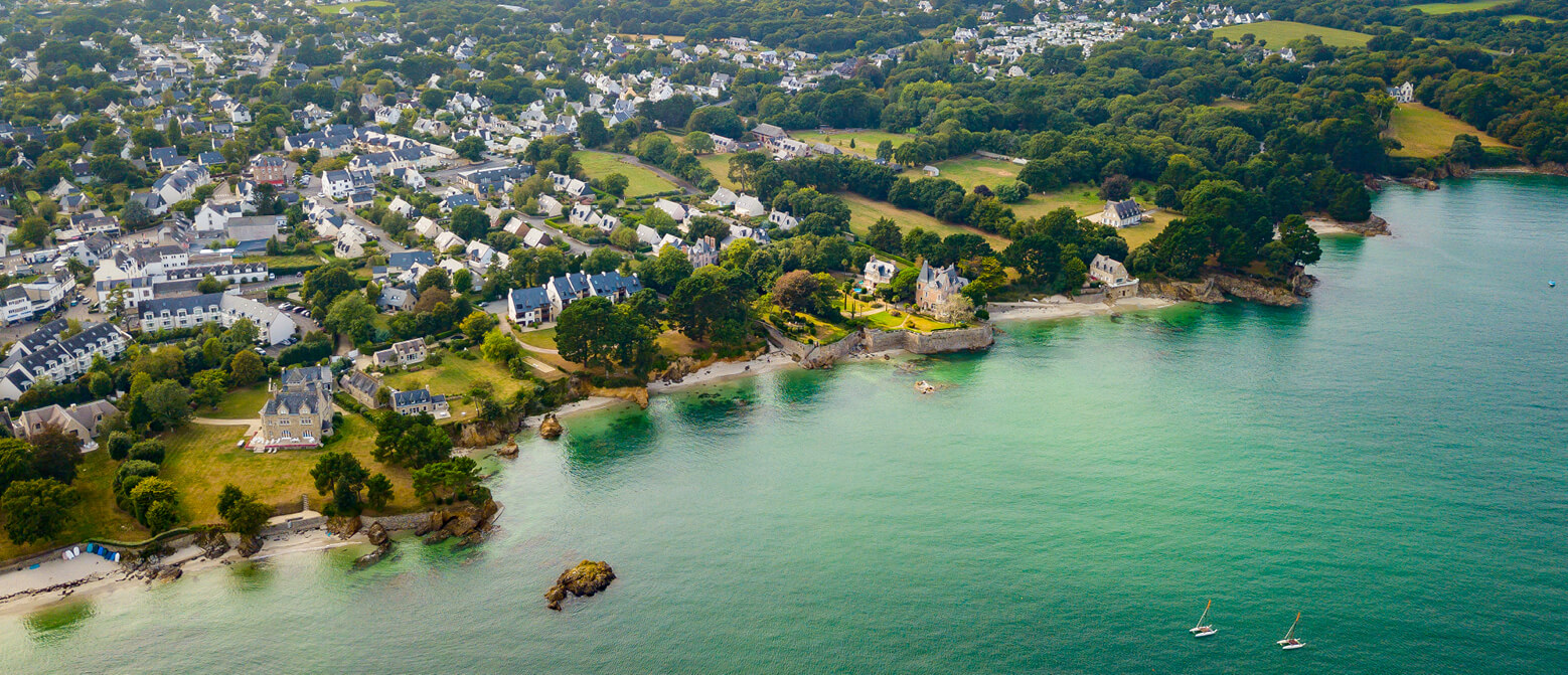 camping à Fouesnant 3 étoiles en bord de plage 