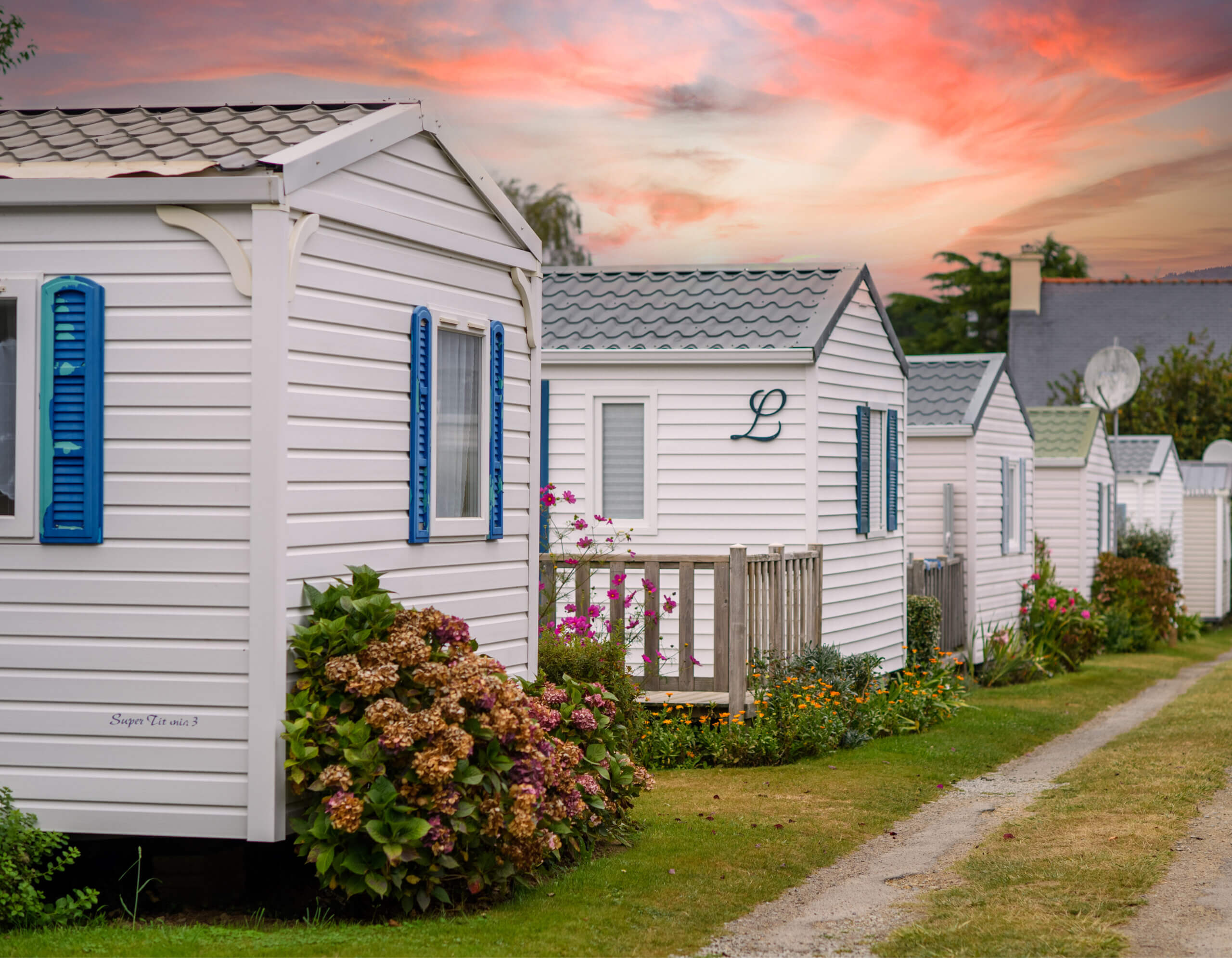 location mobil home pas cher fouesnant 