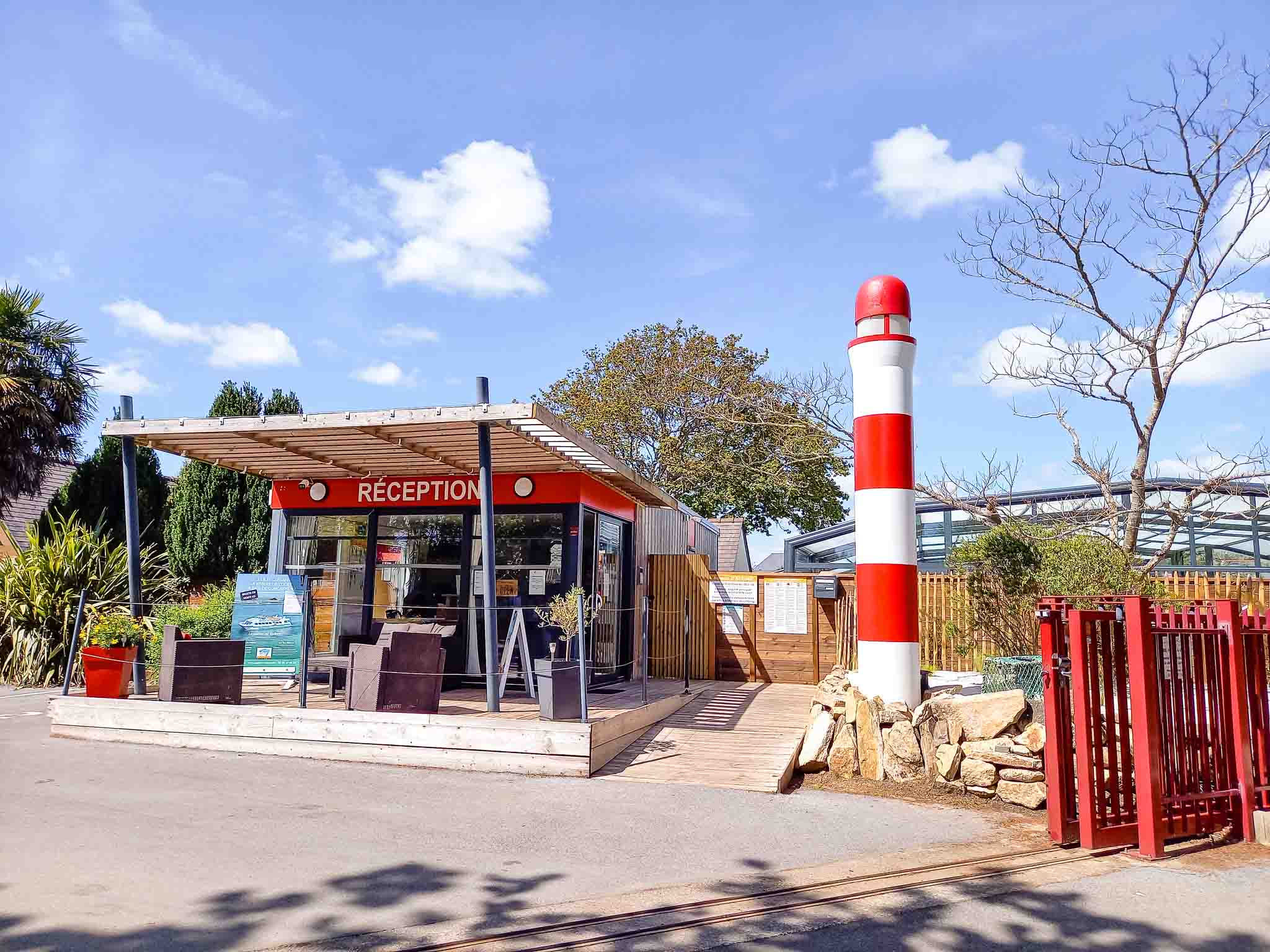 camping à Fouesnant 3 étoiles en bord de plage 