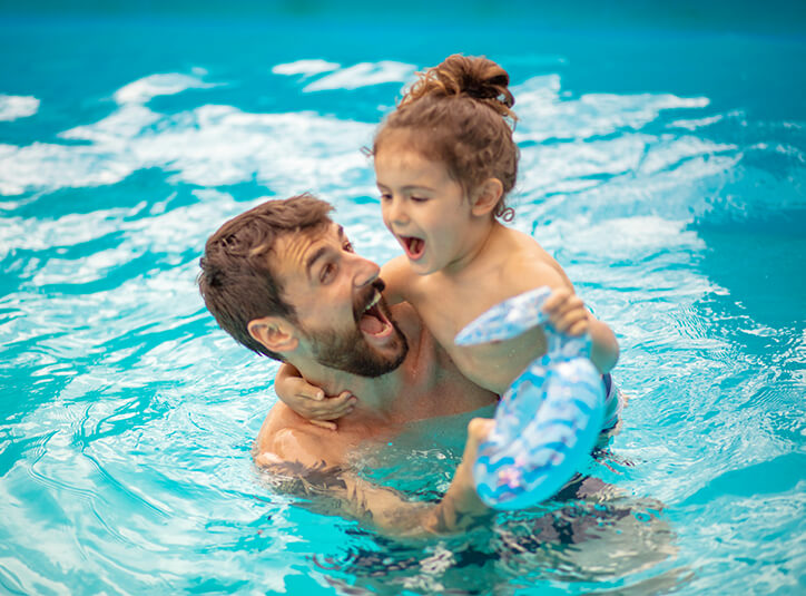Piscine couverte et découvrable